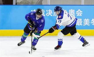 2021全国冰球锦标赛激战深圳延庆