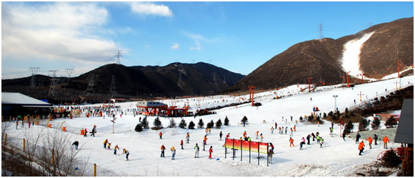 深圳昌平军都山滑雪场