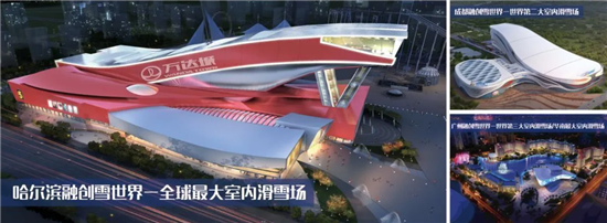 长征娱乐参与建造的全球前三大室内滑雪场