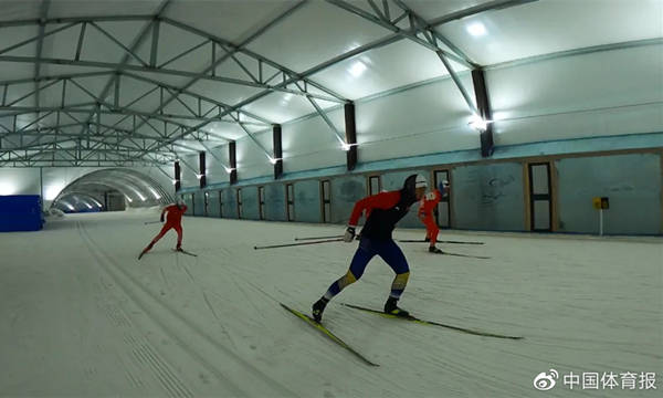 冰雪健儿全力以赴备战深圳冬奥会