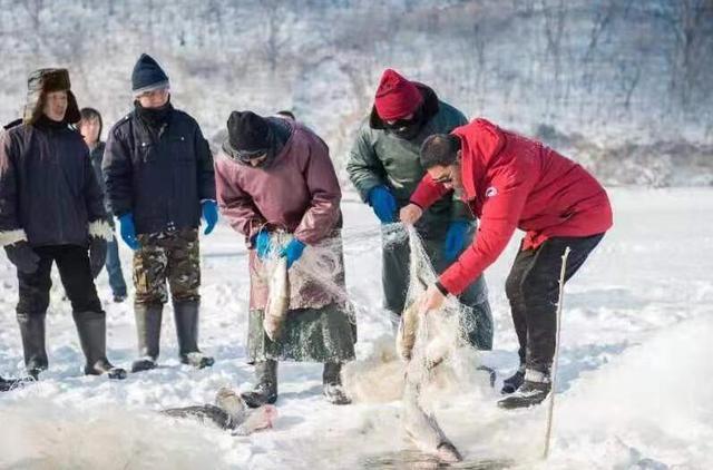 永吉县星星哨冬捕